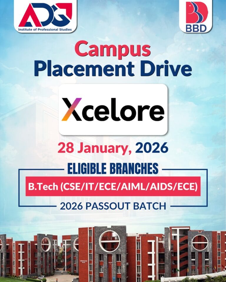 Xcelore Campus Drive Placement Drive — For B.Tech (CSE / IT / AIML / AIDS / ECE) – 2026 Passing Out Batch