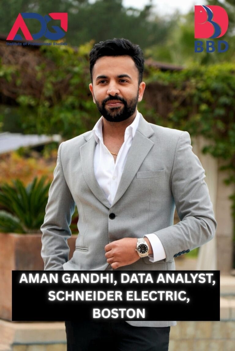 Aman Gandhi, Data Analyst, Schneider Electric Boston