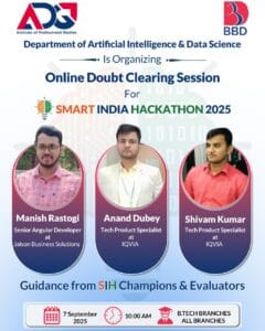 Online Doubt Clearing Session for Smart India Hackathon 2025
