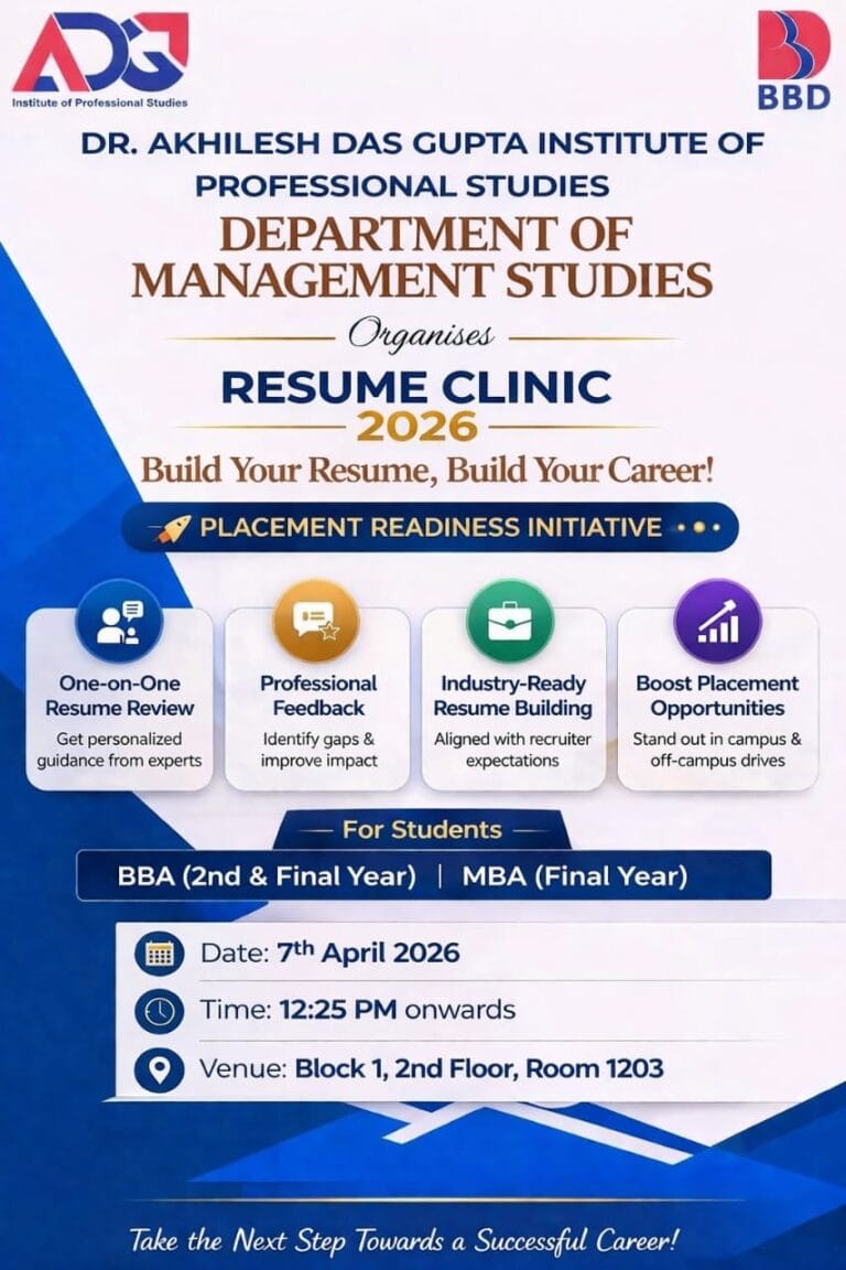 RESUME CLINIC 2026