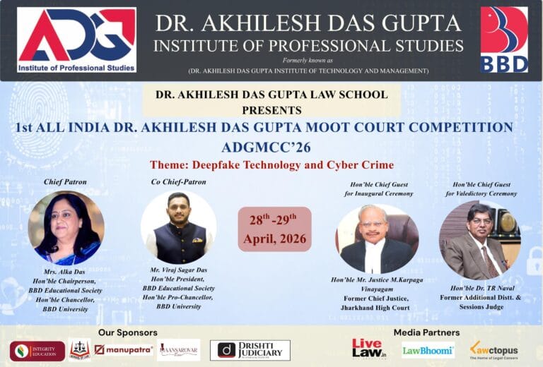 1st All India Dr. Akhilesh Das Gupta Moot Court Competition-2026