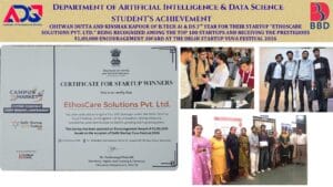 AI&DS Startup Achievement