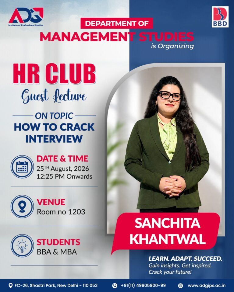 HR Club Guest Lecture  how to crack interviews